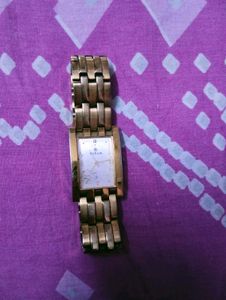Titan Analog Watch with Date Display