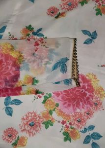 Floral Print Anarkali Suit