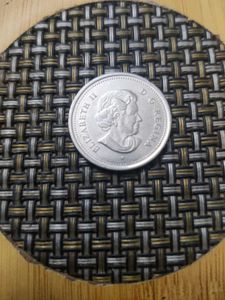 Canadian 25 Cent Coin