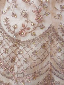 Peach Embroidered Lehenga Choli