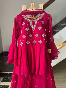 Stunning Magenta Lehenga Choli