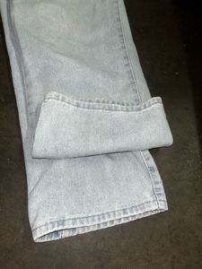 wide leg denim jeans