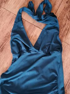 Handkerchief Skirt Halter Dress