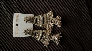 Bohemian Indian Jhumka Earrings