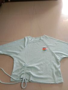 Cute Pastel Blue Tunic Top