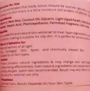 Regolith Rose Body Lotion