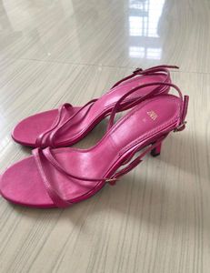 Zara Pink Strappy Heels