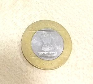 10rs Rare Coin Of 2009 Without Rs Symbol