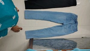 Classic Denim Jeans - Black &amp; Blue