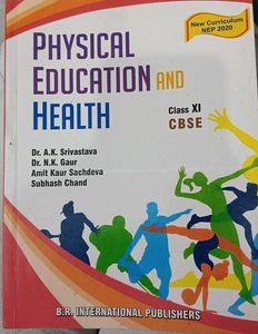 Physical Education and Health Class XI CBSE Book