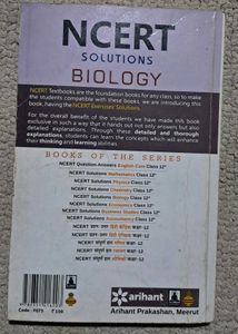 Arihant NCERT Solutions Biology Class 12th