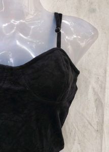 Black Velvet Cami Top