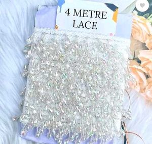 4 Metre Beaded Lace Trim
