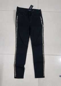 Silver Lining Vero Moda Embellished Jeans
