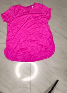 Vibrant Pink Active T-Shirt
