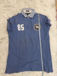 Tommy Hilfiger Men's Blue Polo Shirt