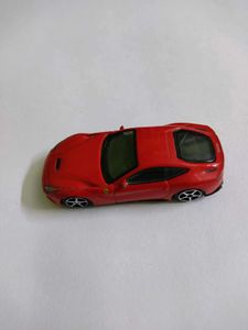 Majorette Blue Toyota Prius and Bburago Ferrari F1
