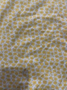 Gap Yellow Floral Polo Shirt