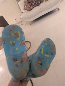 Kids' Traffic Print Rain Boots
