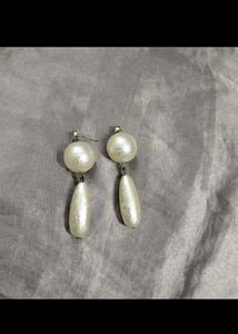 Elegant Pearl Drop Earrings