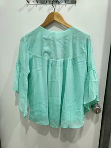 *New*Embellished Teal Top