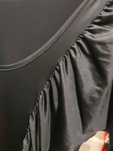 Chic Ruched Black dress