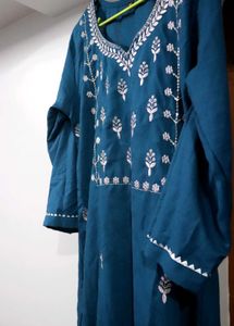 Elegant Embroidered Kurta set.
