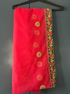 Embroidered Blue Lehenga Skirt