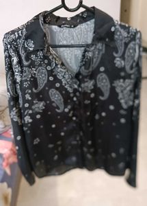 black shirt