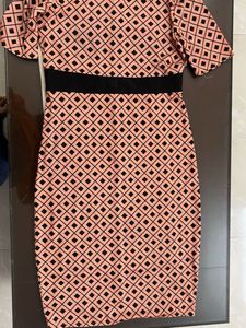 Patterned Bodycon Dress