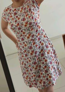 Floral Print Casual Dress