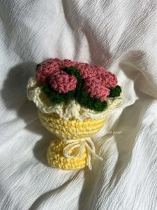 Crocheted Flower Bouquet