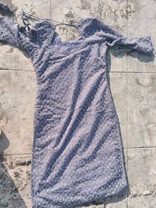 Designer Kurti with Scalloped Neckline
