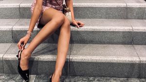 Black Strappy Heels