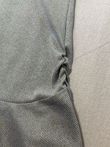 Grey Henley Flare Dress