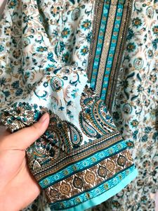 brand new printed kurta pant set for wome