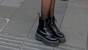 Classic Black Combat Boots