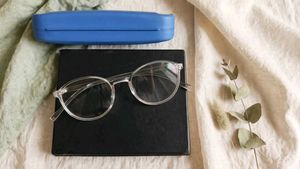 Clear Round Frame Glasses