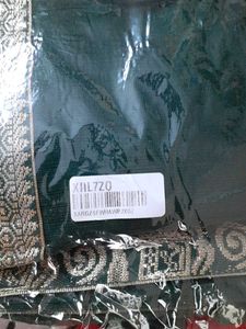 Temple Border Lycra Blend, Chiffon Saree