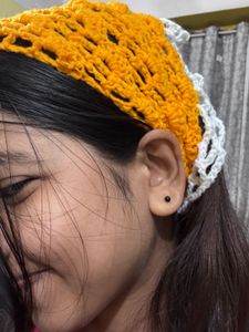 Crochet Knit Headband bandana