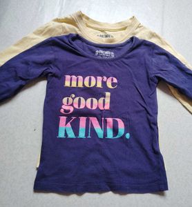 combo Girls Long Sleeve Shirt