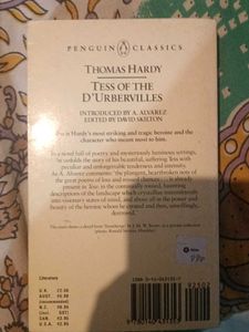 Thomas Hardy Tess of the D'Urbervilles