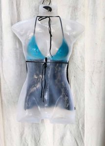 1110. Black Lace Camisole with Teal Accents