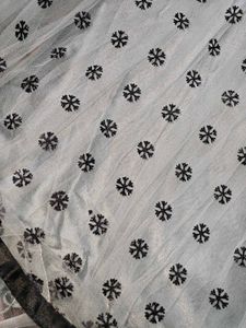 *Free Delivery* Designer Black Blouse and lehenga