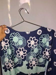 Floral Print Midi Dress