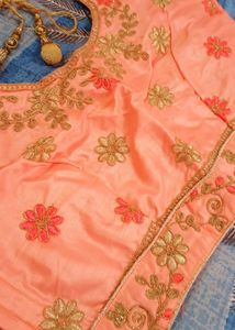 ✨Peach Lehnga Available On Discount Too