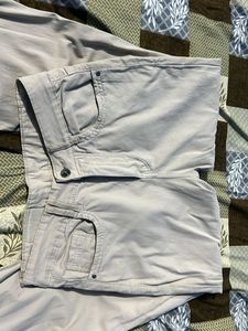 High-Waisted Flared Trousers