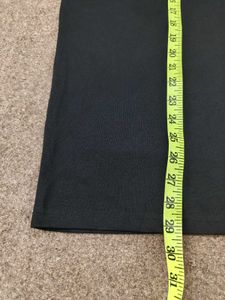 Black T-Shirt with White X Graphic