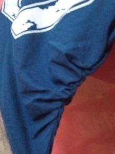 Women's Navy Blue Graphic T-Shirt
