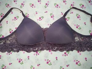 Lace Trimmed Padded Bra